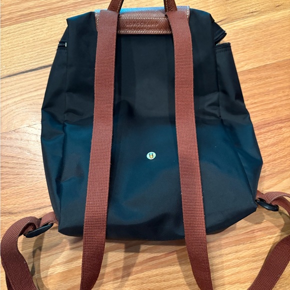 Longchamp Black and Brown Backpack - Picture 5 of 9
